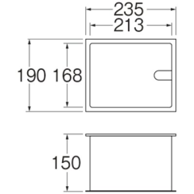 画像2: R8121   散水栓ボックス(床面用)【SANEI株式会社】 (2)