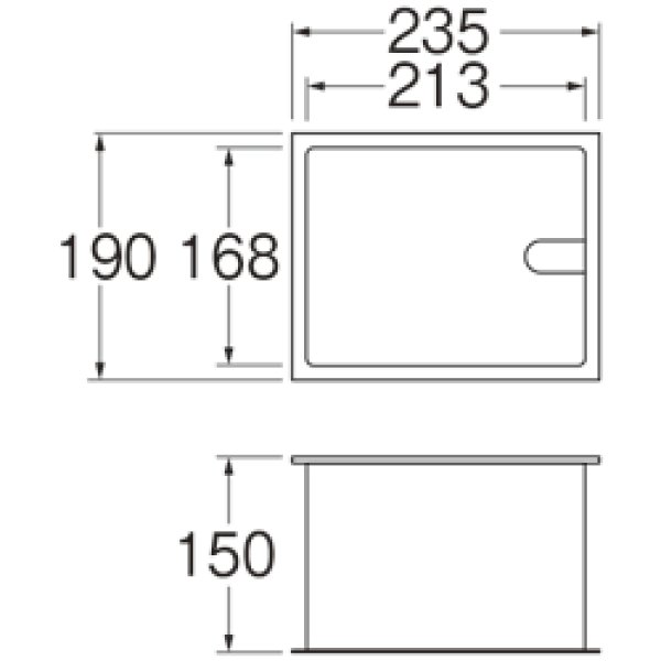 画像2: R8121【SANEI株式会社】散水栓ボックス（床面用） (2)