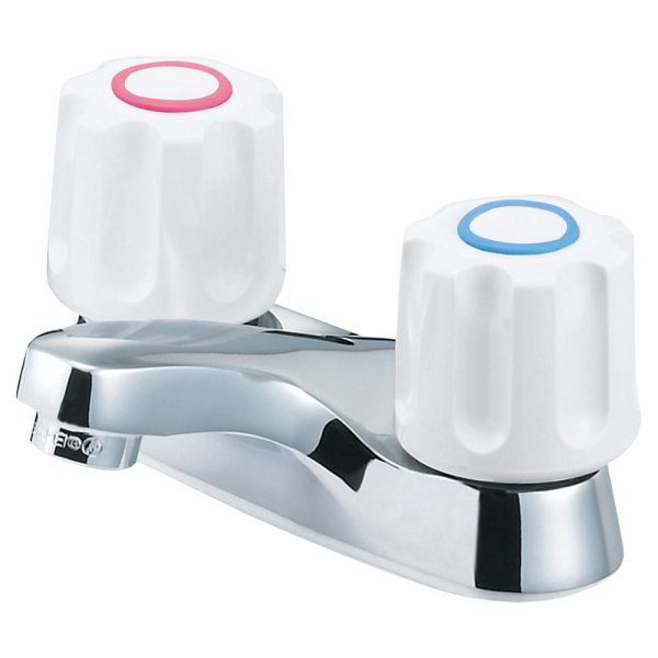 画像1: K511NP-W【SANEI株式会社】 ツーバルブ洗面混合栓 ［共用形］ (1)