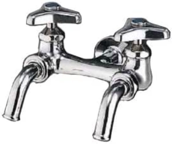 画像1: T250SN【TOTO】 横水栓13（吐水口回転・2口・節水）（JIS） (1)