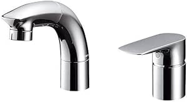 画像1: TLG05301J　台付シングル混合水栓（エコシングル、ハンドシャワー、エアイン）【TOTO】旧TLNW36R (1)