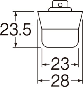 画像3: PH26   バス用J型クサリ付ゴム栓  【SANEI株式会社】 (3)