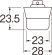 画像3: PH26   バス用J型クサリ付ゴム栓  【SANEI株式会社】 (3)