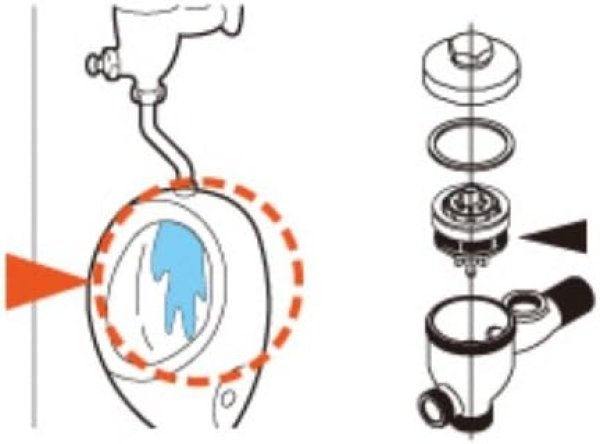 画像3: 【THY311】小便フラッシュ用　ピストンバルブ（旧タイプ用）【TOTO】 (3)