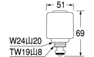 画像3: PR18AK-13    給水栓上部（固定コマ）【SANEI株式会社】 (3)