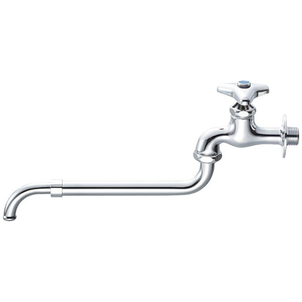 画像1: JA14A-13 【SANEI株式会社】  伸縮自在水栓（固定コマ仕様）［共用形］ (1)