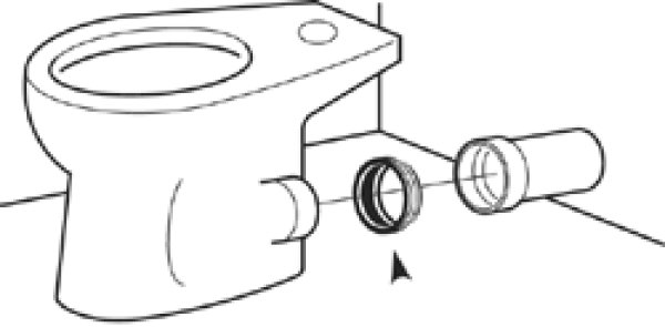 画像2: P420【SANEI株式会社】大便器接続パッキン (2)