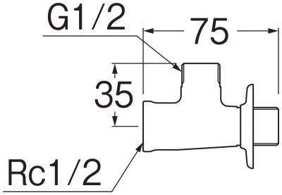 画像2: JB11A-13   二又ソケット 【SANEI株式会社】 (2)