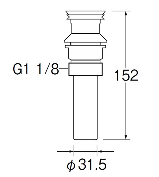 画像3: PH778-X-32【SANEI株式会社】横穴排水栓  (3)