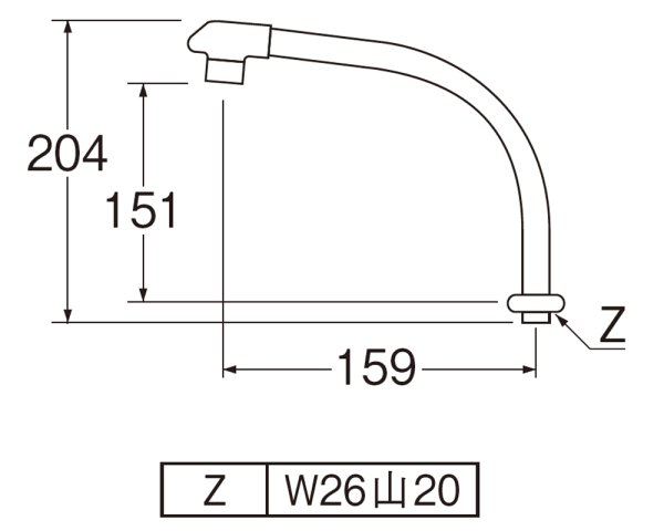 画像3: PA232D-61X1-16【SANEI株式会社】断熱腰高パイプ  (3)