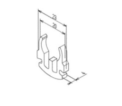 画像2: TH97606【TOTO】止め輪 (2)