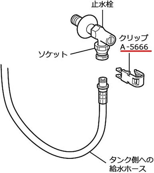 画像3: [A-5666]【LIXIL INAX】　クリップリング(呼び10) (3)