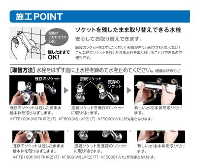 画像3: KF5000U  取替用シングルシャワー【KVK】 (3)