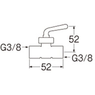 画像2: V60-10   メートルコック【SANEI株式会社】 (2)