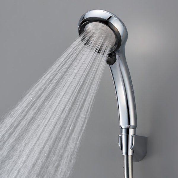 画像2: PS3136-81XA-CDP【SANEI株式会社】  FBシャワーヘッド（レイニーメタリック） (2)