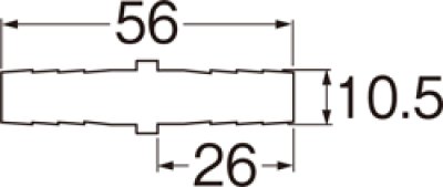 画像2: T421-22S-10A   ペア樹脂管金具セット【SANEI株式会社】 (2)