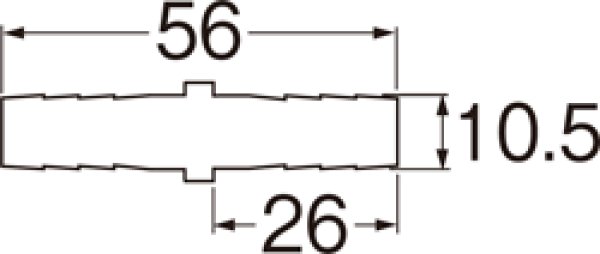 画像2: T421-22S-10A【SANEI株式会社】ペア樹脂管金具セット (2)