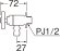 画像2: Y1812-13  ガーデン水栓（一文字ハンドル）（固定コマ仕様）【SANEI株式会社】 (2)
