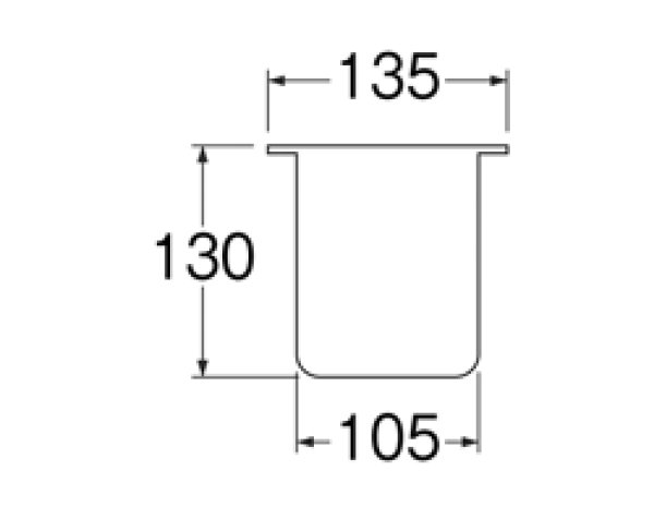 画像3: H650AF-1【SANEI株式会社】流し排水栓PCカゴ (3)