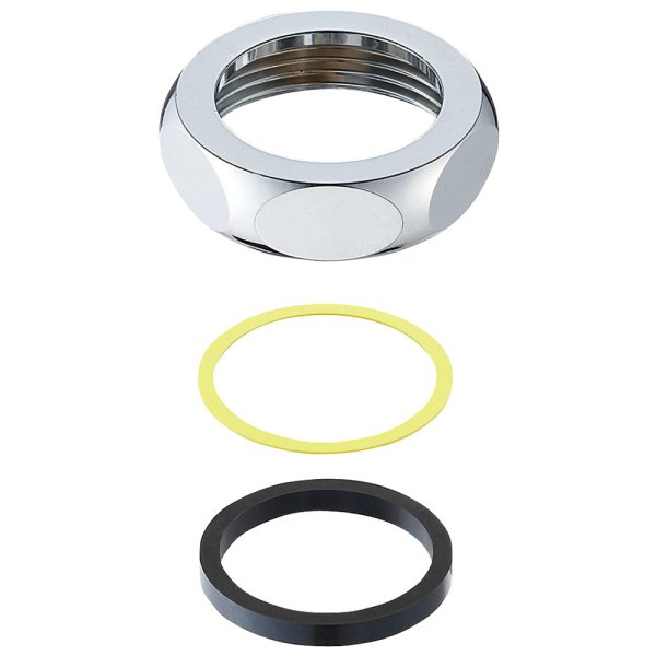 画像1: PH84-32S-32/38【SANEI株式会社】ロータンクサイフォン用袋ナットセット (1)