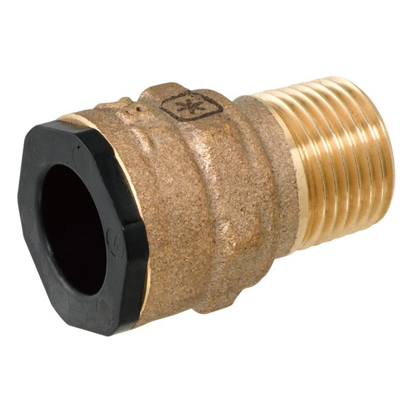 画像1: WOC22.22-M　給水・給湯銅管用ワンタッチ継手/ガチロック オスアダプター【株式会社タブチ】 (1)