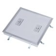画像1: TS-1P　ホーコス　Pタイル用フロアハッチ（ステンレス製）　歩行用荷重　 (1)