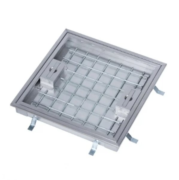 画像1: TS-12M　ホーコス　モルタル用フロアハッチ（ステンレス製）T-2耐荷重 (1)