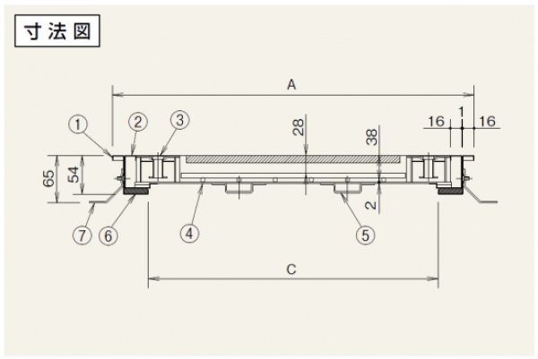 画像2: TS-12M　ホーコス　モルタル用フロアハッチ（ステンレス製）T-2耐荷重 (2)