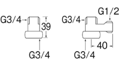 画像3: PB17S   混合栓分岐ソケットS用  【SANEI株式会社】 (3)