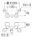 画像2: SK110-W-13   ツーバルブシャワー混合栓［共用形］【SANEI株式会社】 (2)