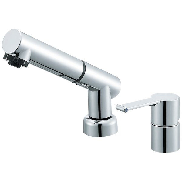 画像1: K37510JVZ-13【SANEI株式会社】   シングルスプレー混合栓（洗髪用） (1)