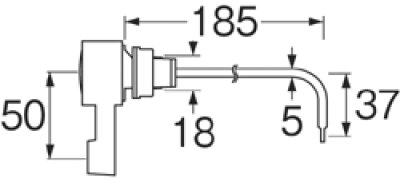 画像3: PH84-12XL   PCロータンクレバー 【SANEI株式会社】 (3)