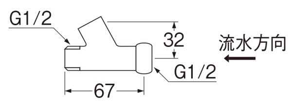画像2: T89A-13【SANEI株式会社】ストレーナ接手 (2)