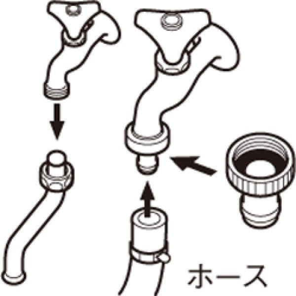 画像4: PT35-2-13【SANEI株式会社】自在カップリング (4)