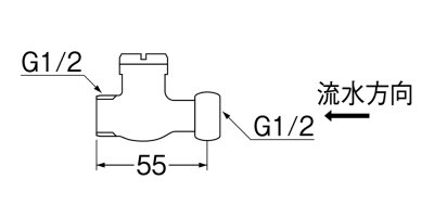 画像2: T890-13  ストレーナ接手【SANEI株式会社】 (2)