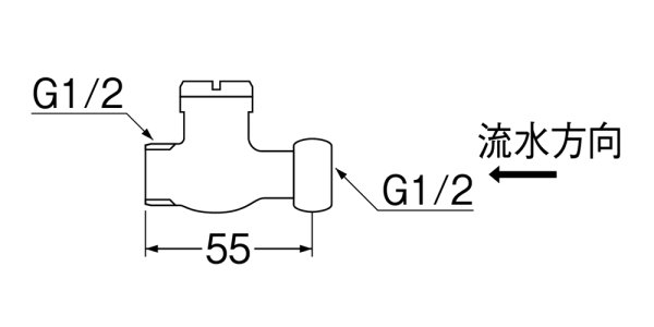 画像2: T890-13【SANEI株式会社】ストレーナ接手 (2)