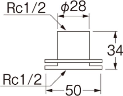 画像2: T2100-13  ユニット取り出し金具【SANEI株式会社】 (2)