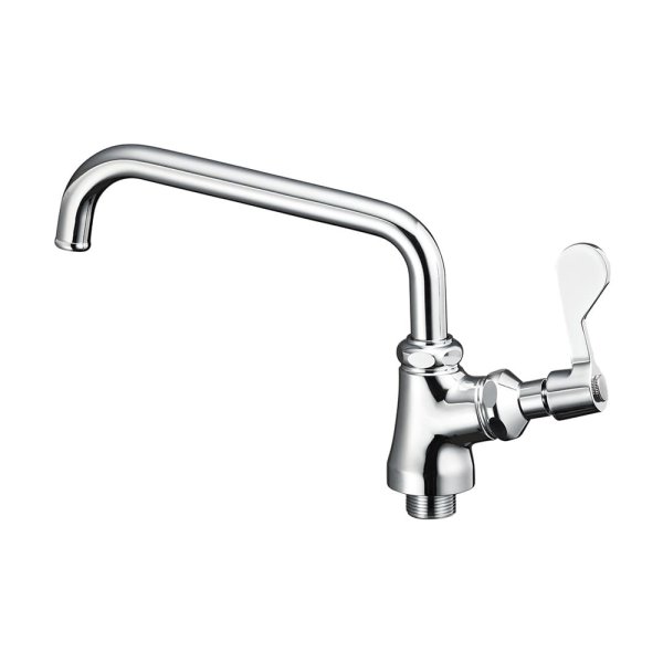 画像1: A5371-20【SANEI株式会社】  厨房用立形上向自在水栓［共用形］ (1)