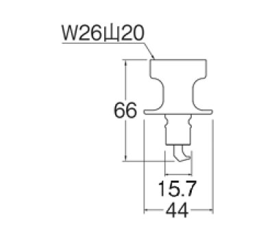画像3: PT3350   洗濯機用ニップル 【SANEI株式会社】 (3)