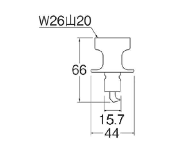 画像3: PT3350【SANEI株式会社】　洗濯機用ニップル  (3)