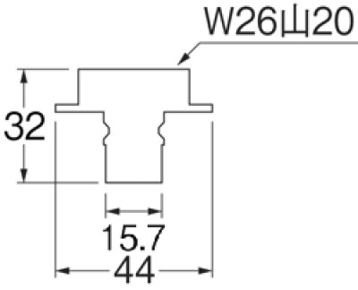画像3: PT331T  洗濯機用ニップル【SANEI株式会社】 (3)
