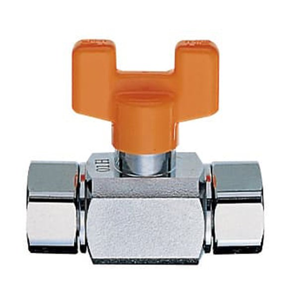 画像1: V68-13【SANEI株式会社】　両ナット付ボールバルブ (1)