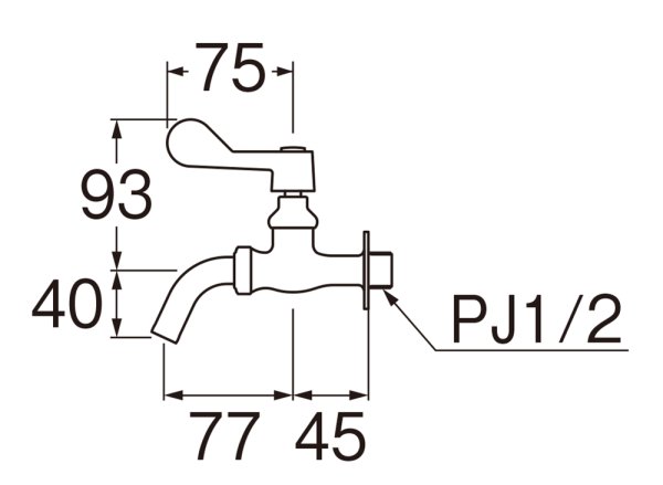 画像2: Y1310  【SANEI株式会社】万能ホームレバー水栓 (2)