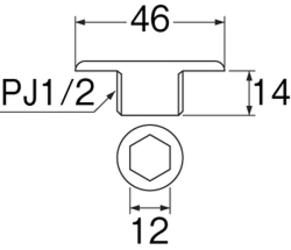 画像2: R701-13【SANEI株式会社】化粧プラグ (2)