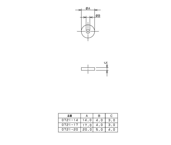 画像2: 0721-20 ゴムパッキン【株式会社カクダイ】 (2)