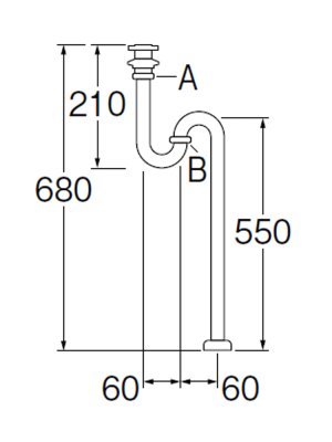 画像2: H74B-25   アフレナシSトラップ【SANEI株式会社】 (2)