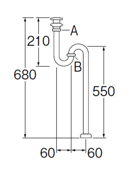 画像2: H74B-25【SANEI株式会社】アフレナシSトラップ (2)
