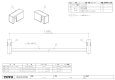 画像3: EKK50080　角型タオル掛け 400（メッキ）【TOTO】 (3)