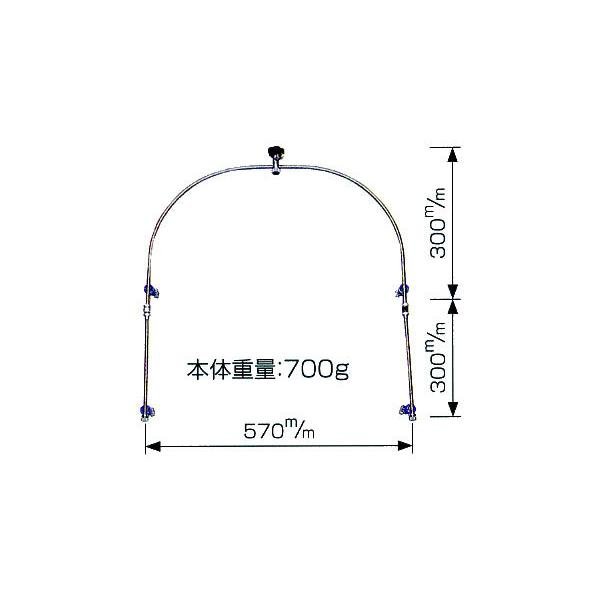 画像2: 1229800　ネギアーチノズル（5頭口）（G1/4）【株式会社永田製作所】 (2)