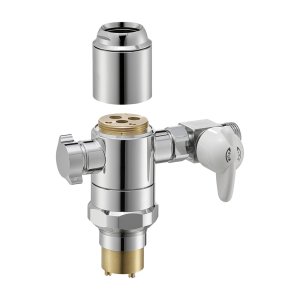 画像1: B98-AU3A （SANEI用）シングル混合栓用分岐アダプター 【SANEI株式会社】 (1)
